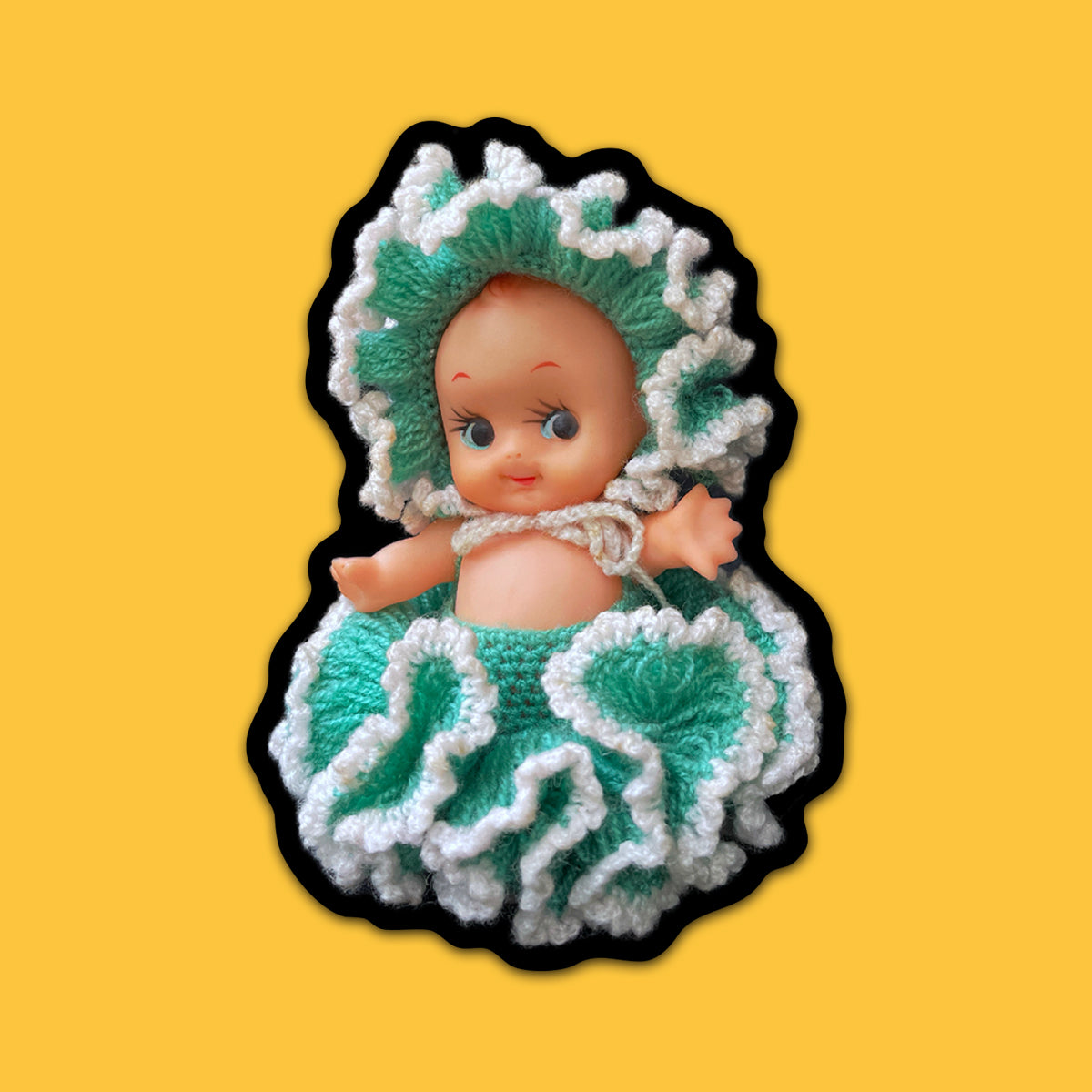Kewpie Crochet- @aimeemillerart