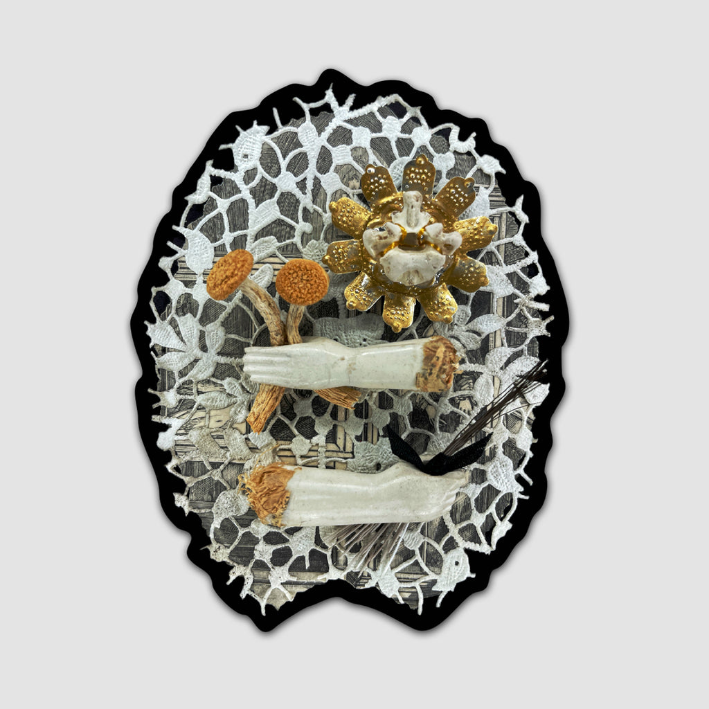 A Shroom in Hand - @aimeemillerart