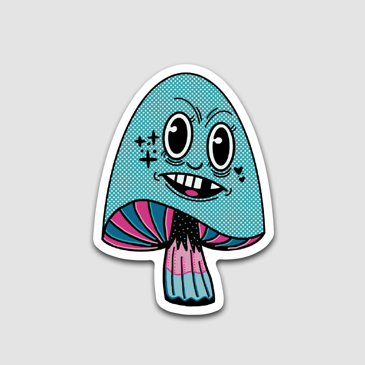 Blue Shroom - @boopsandcats