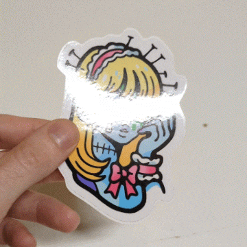 Glossy Vinyl Stickers