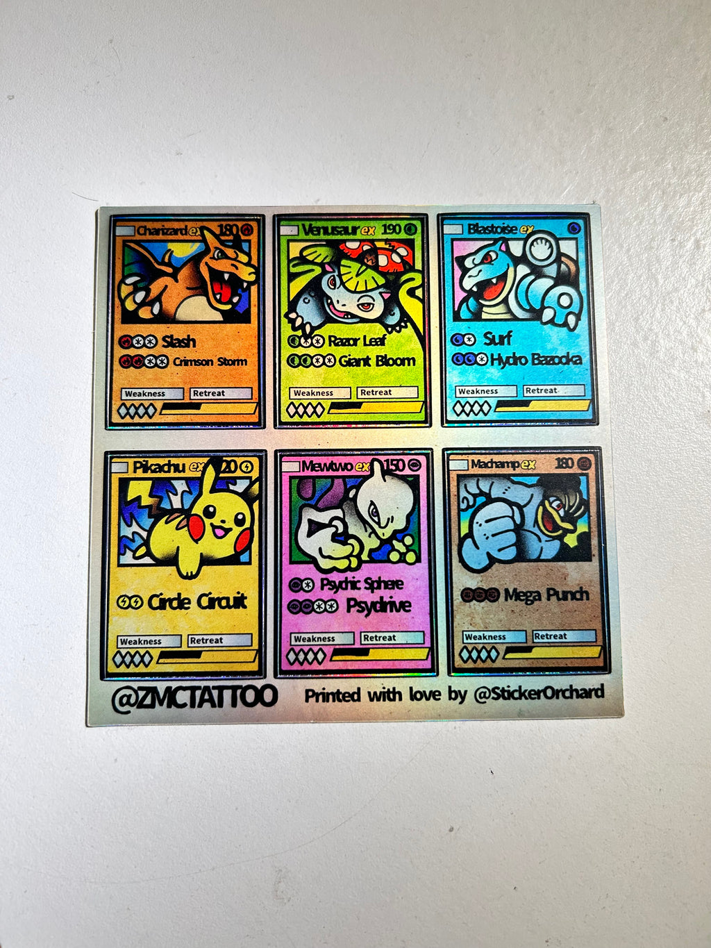 Holo Pokemon - @zmctattoo