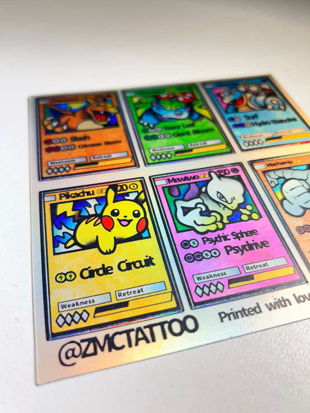 Holo Pokemon - @zmctattoo