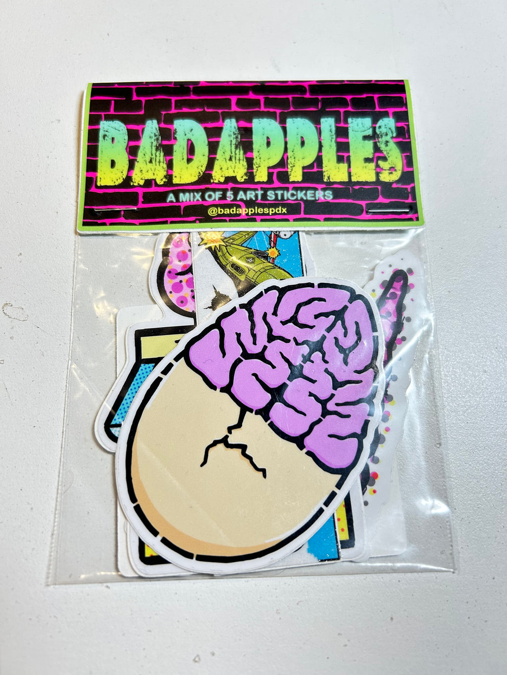 Art stickers - @badapplespdx