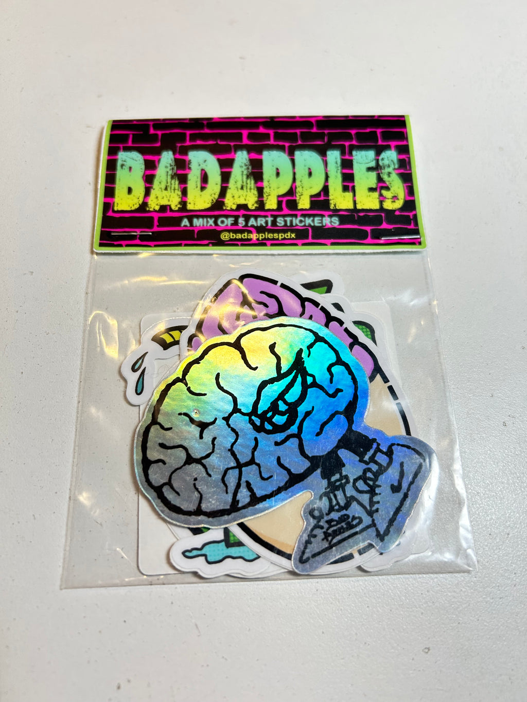 Art stickers - @badapplespdx