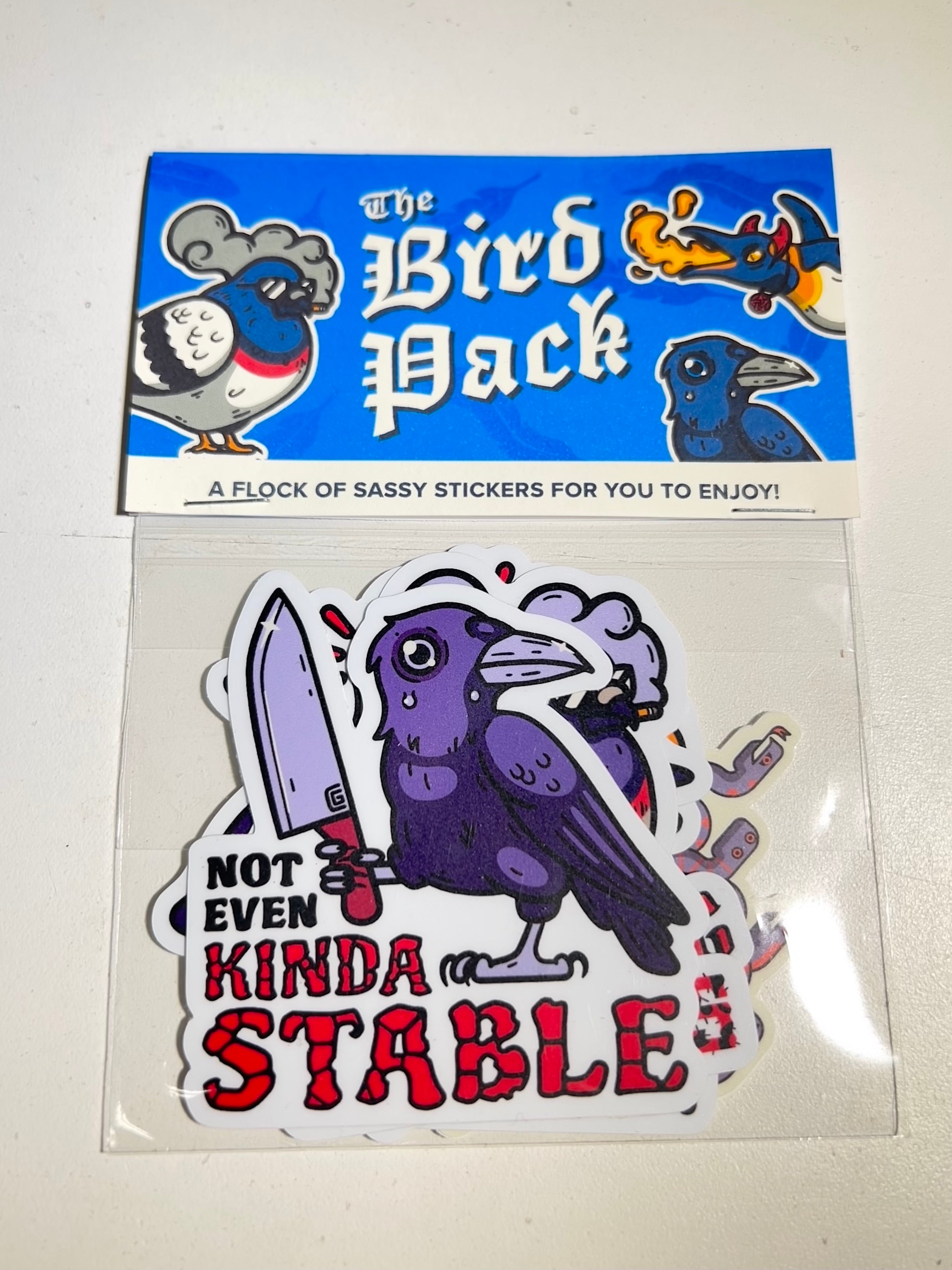 The Bird Pack - @entertheghoullery