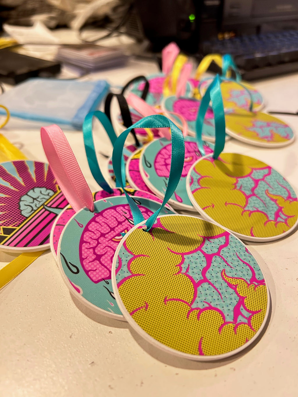 CMYK Ornament and Sticker Set - @badapplespdx