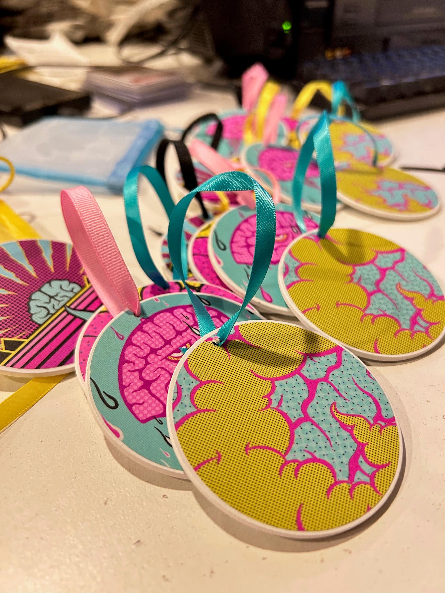 CMYK Ornament and Sticker Set - @badapplespdx