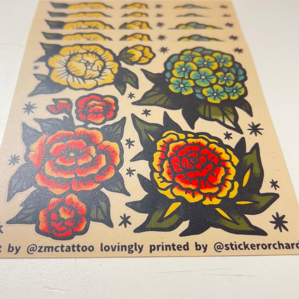 Tattoo Flash - Sheet 2 - @zmctattoo