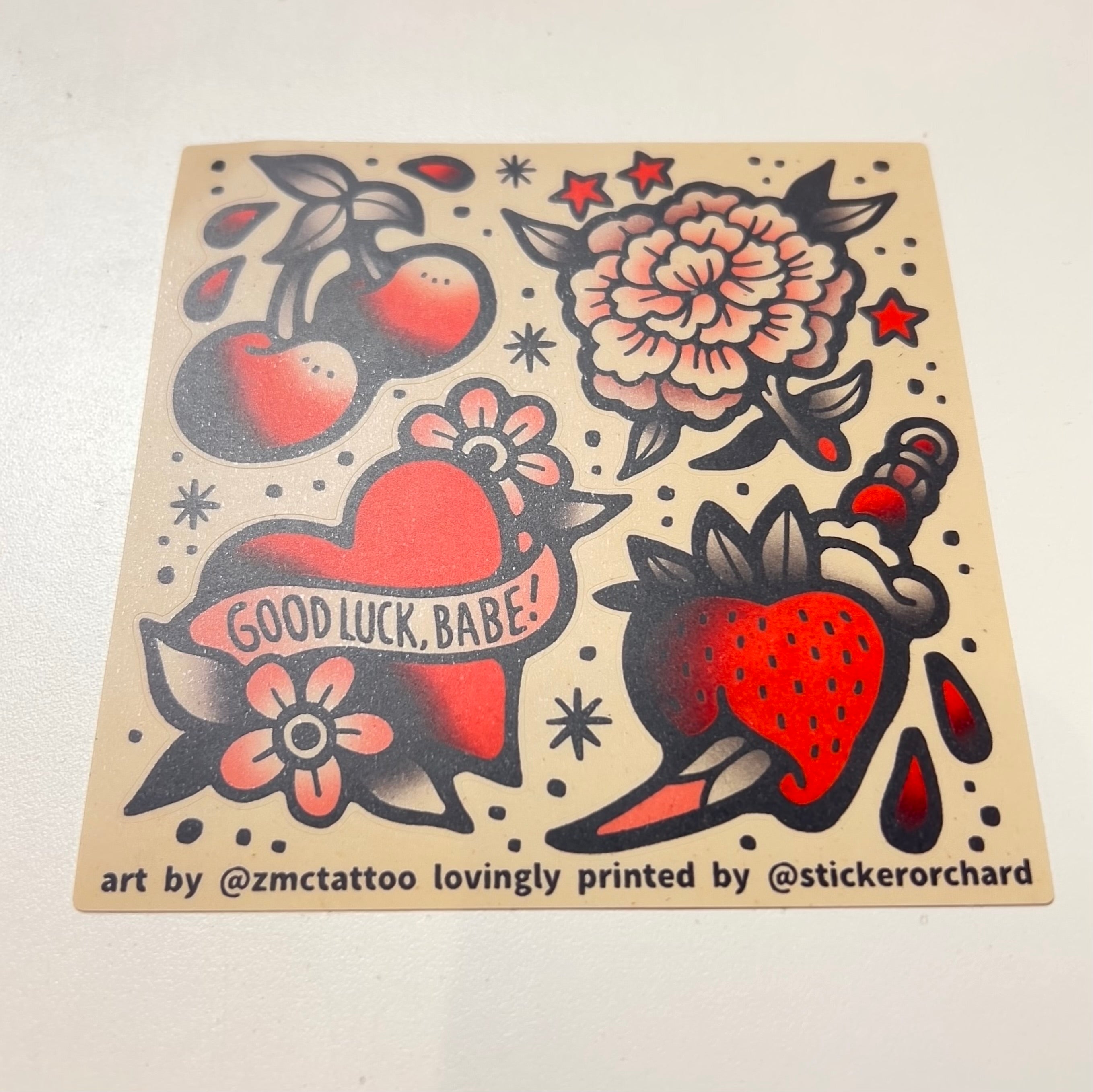 Tattoo Flash - Sheet 1 - @zmctattoo