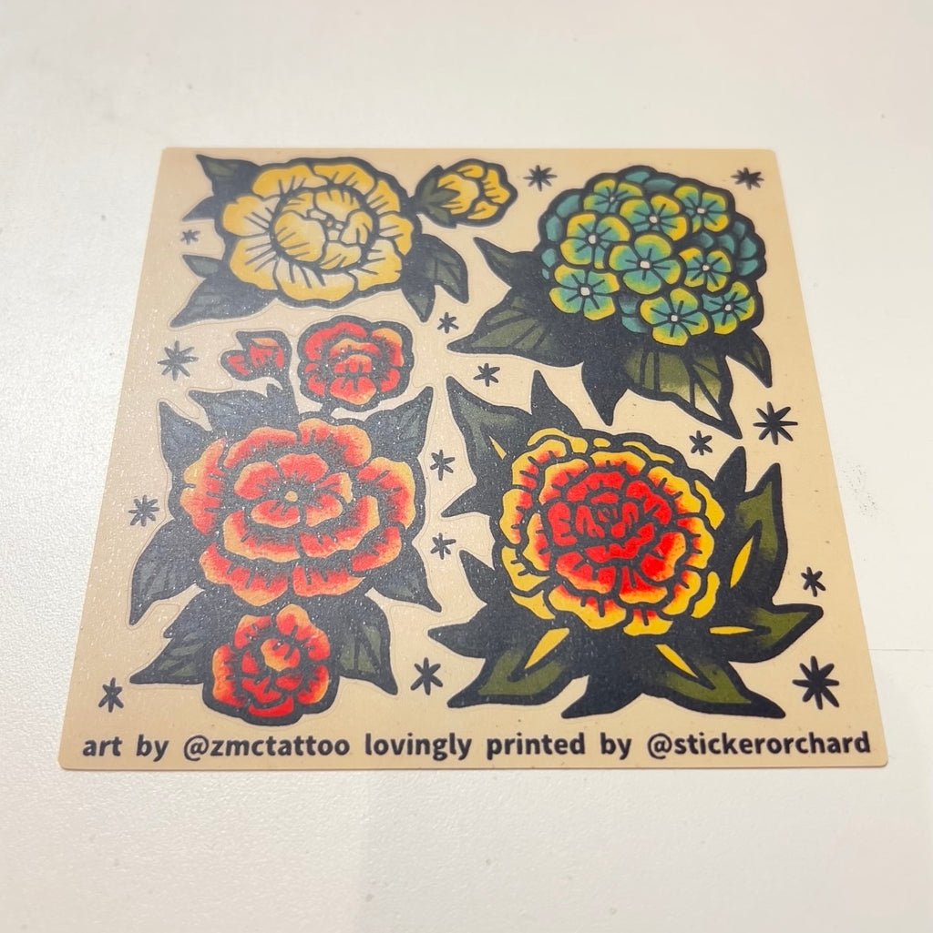 Tattoo Flash - Sheet 2 - @zmctattoo