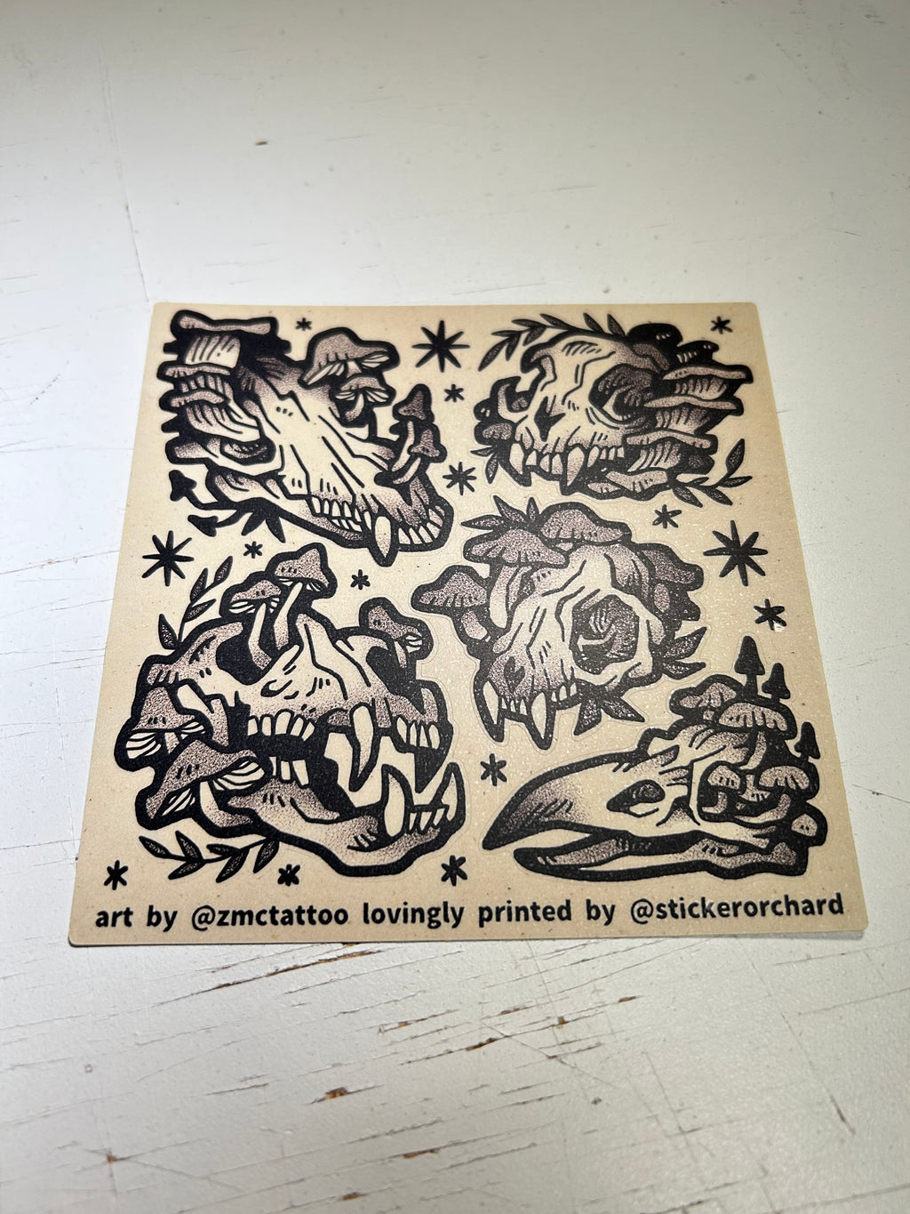 Tattoo Flash - Sheet 4 - @zmctattoo
