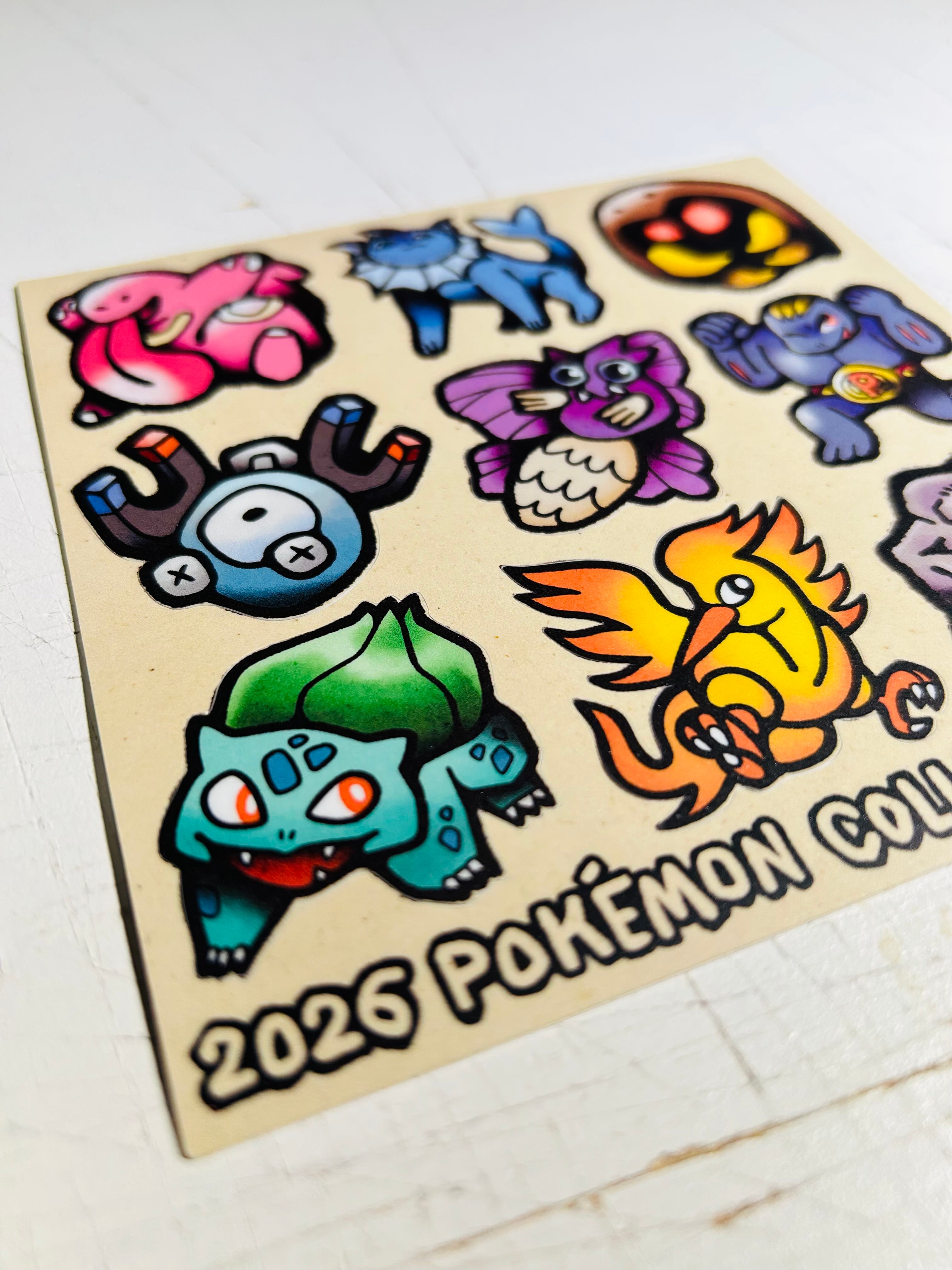 May 2026 Pokémon Collect-a-thon Sticker Sheet