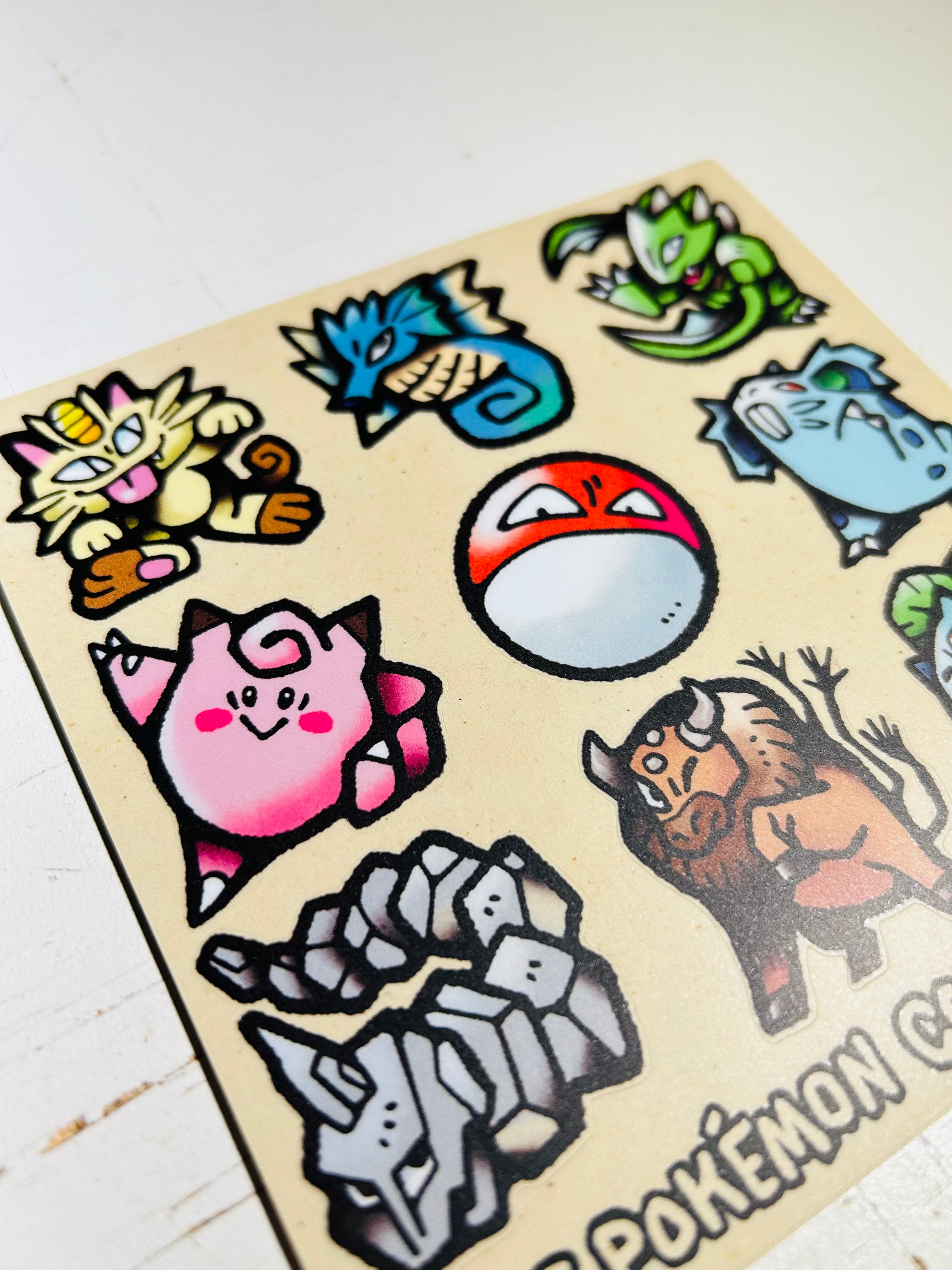 June 2026 Pokémon Collect-a-thon Sticker Sheet