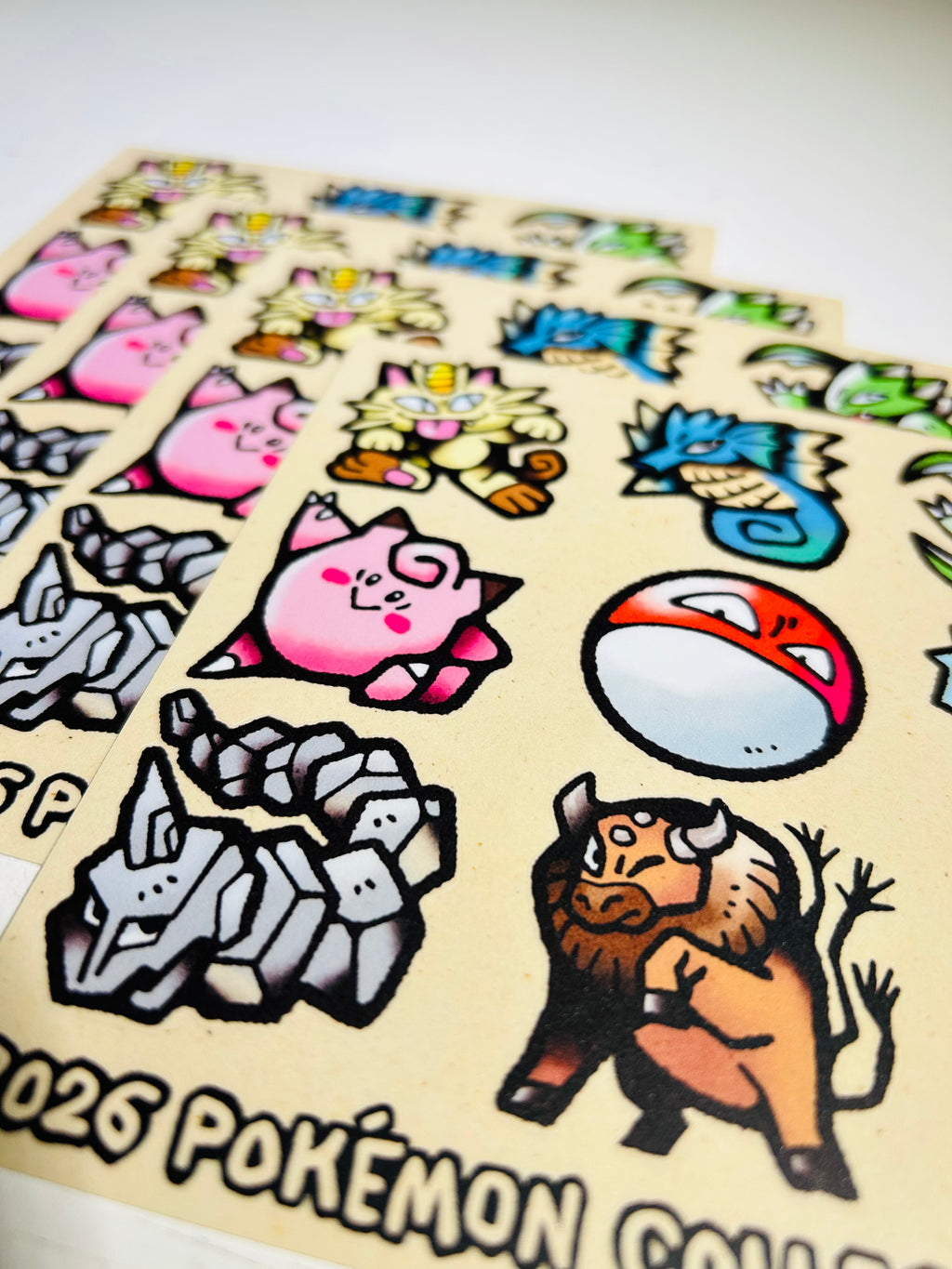 June 2026 Pokémon Collect-a-thon Sticker Sheet
