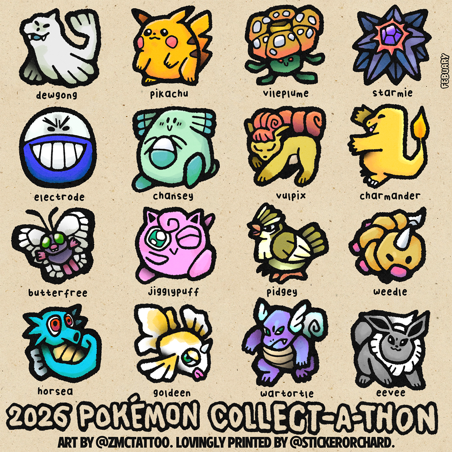 February 2026 SHINY Pokémon