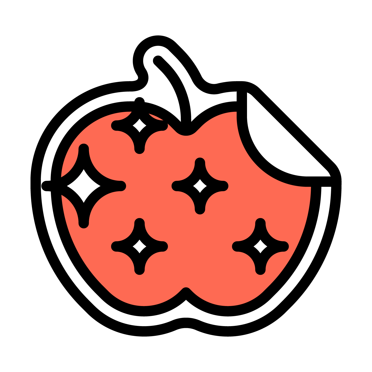 Celestial Rain (Glitter) Stickers